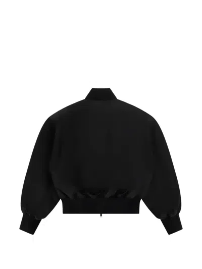 Entire Studios Echo Bomber Jacket In Black