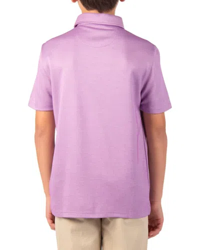 Tailorbyrd Solid Polo Shirt In Pink