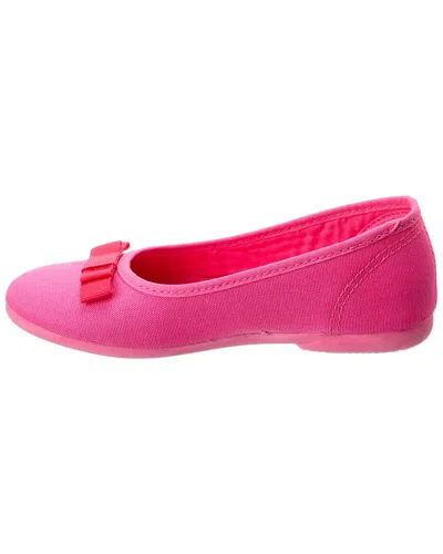 Cienta Canvas Flat In Pink