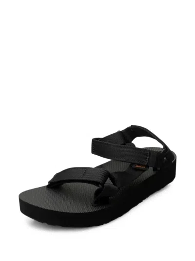 Teva Touch-strap Platform Sandals In Black