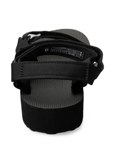 Teva Touch-strap Platform Sandals In Black