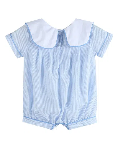 Lil Cactus Bunny Romper In Blue