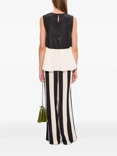 Simon Miller Simonmiller Iris Moire Top In Black