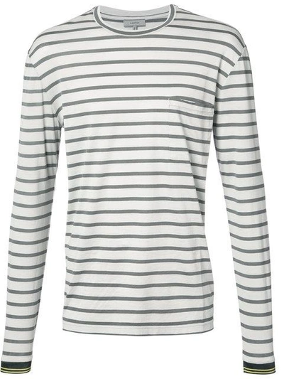 Shop Lanvin Striped T-shirt