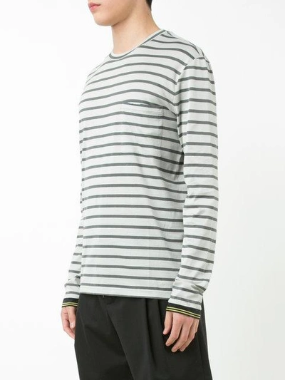 Shop Lanvin Striped T-shirt