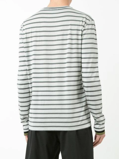 Shop Lanvin Striped T-shirt