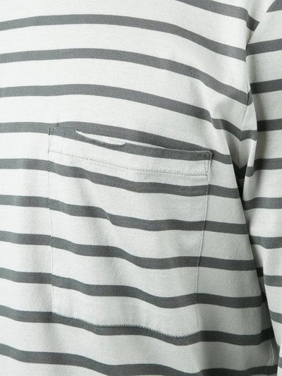 Shop Lanvin Striped T-shirt