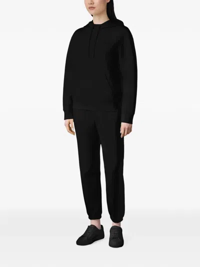 ZOSIA LOGO-EMBROIDERED DRAWSTRING HOODIE