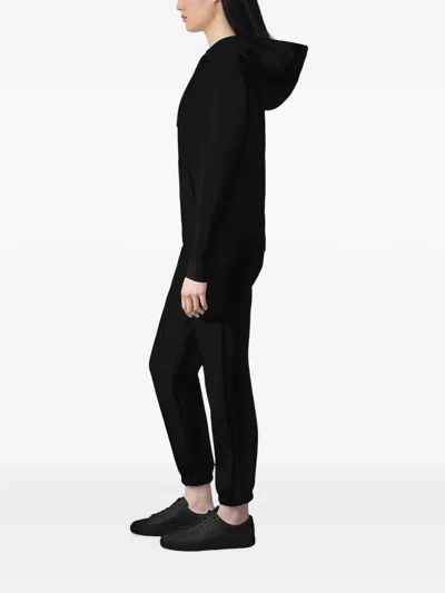 ZOSIA LOGO-EMBROIDERED DRAWSTRING HOODIE