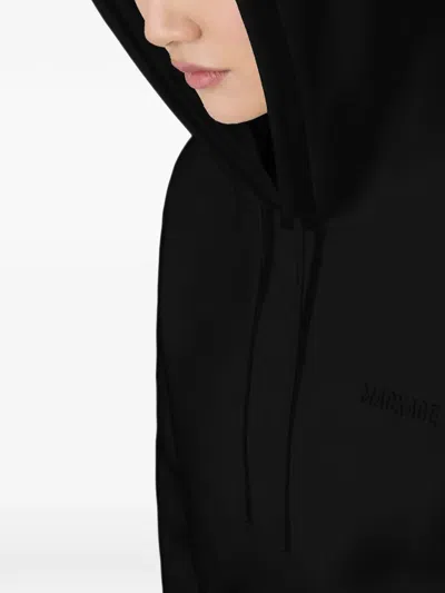 ZOSIA LOGO-EMBROIDERED DRAWSTRING HOODIE