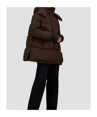 Herno Padded Down Jacket In Brown