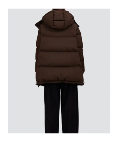 Herno Padded Down Jacket In Brown
