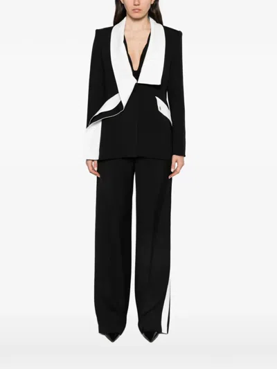 Babylone Paris Buttoned Jacket In Black
