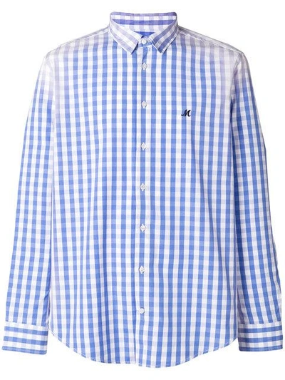 Msgm Check Shirt