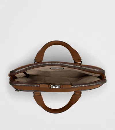 Tumi Leather Harrison Briefcase In Brown