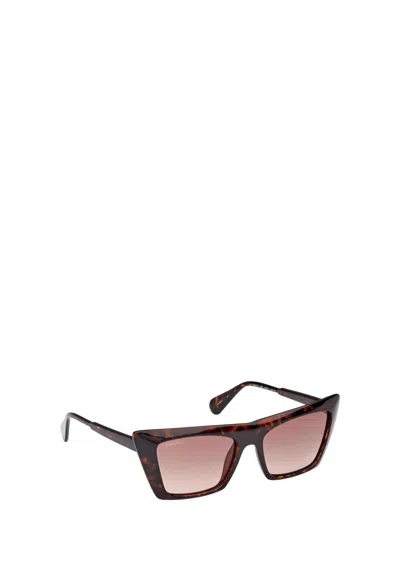 Maxco. Full Frame Sunglasses In Brown