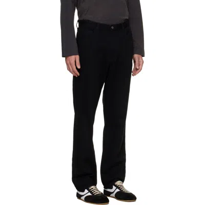 Solid Homme ブラック スリムジーンズ In Animal Print