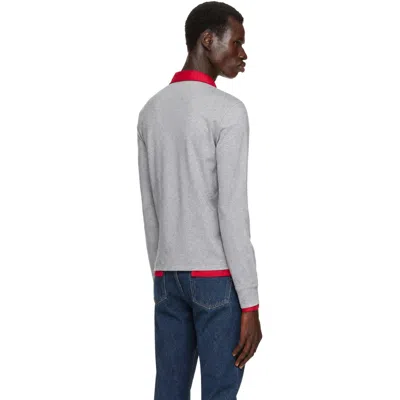 Gimaguas グレー＆レッド Luis 'two Layers' ポロシャツ In White