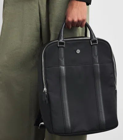 Harrods Nylon Backpack In Black