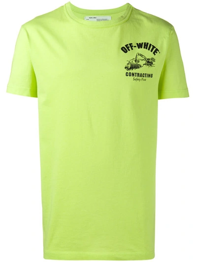 Off-white 'contracting' Printed T-shirt