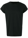 Rick Owens Drkshdw Round Neck T-shirt - Black In 09 Black