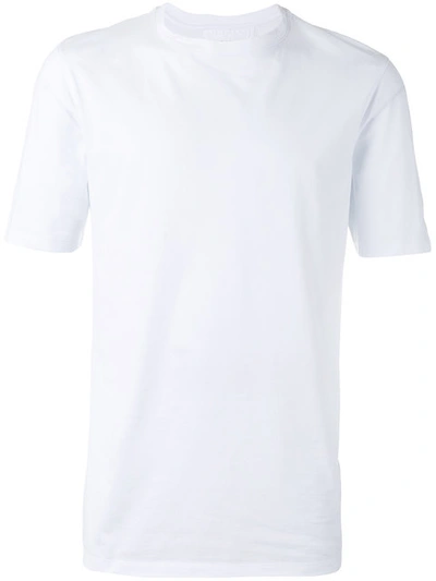Shop Helmut Lang Plain T-shirt In White