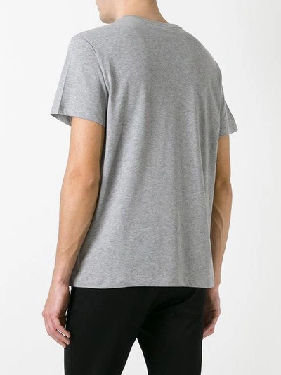 Shop N°21 Logo Print T-shirt In Grey