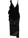 MAGDA BUTRYM asymmetric layered knit dress,MASCHINENWASCHBAR