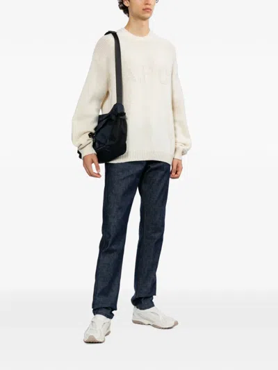 A.p.c. Multi-pocket Shoulder Bag In Black