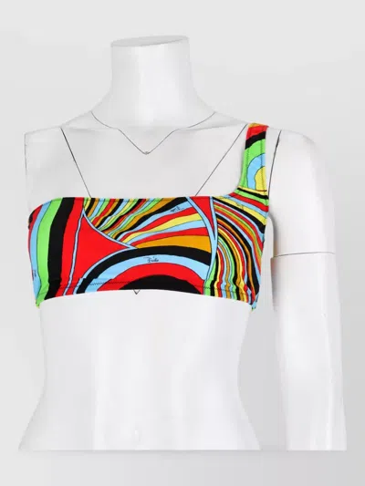 Pucci Stretch Polyamide Swimsuit With Elastane