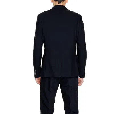 Antony Morato Black Polyester Blazer In Black