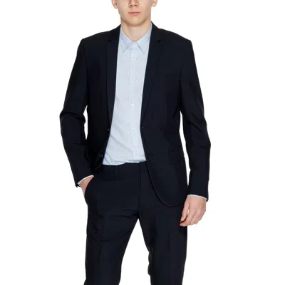 Antony Morato Black Polyester Blazer In Black