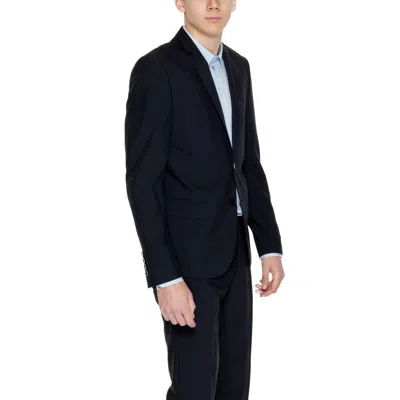 Antony Morato Black Polyester Blazer In Black