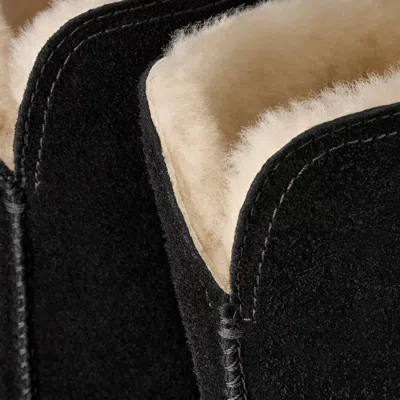 Ugg Uptowner Calf Suede Ankle Boots In Black