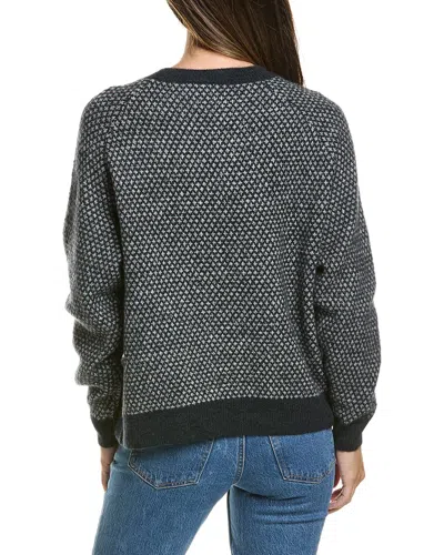 Ichi Ihkamara Alpaca-blend Sweater In Blue