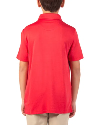 Tailorbyrd Solid Polo Shirt In Red