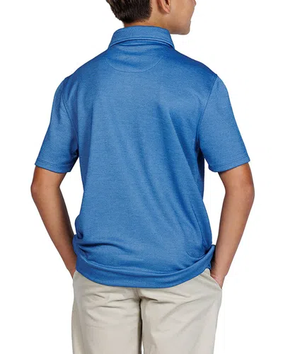 Tailorbyrd Solid Polo Shirt In Blue