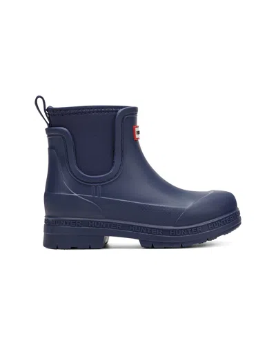 Hunter Lass Rubber Rain Boot In Blue