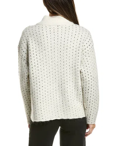 Ichi Ihkamara Alpaca-blend Sweater In White
