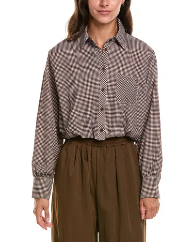 Abbey Top In Animal Print