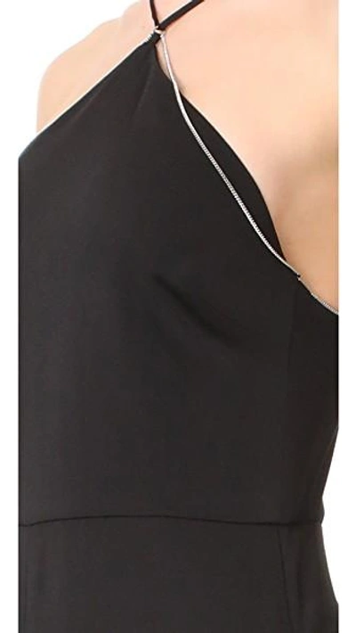 Shop Alexander Wang T Jumpsuit With Chain In Black
