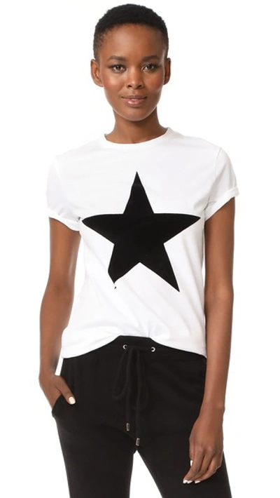 Etre Cecile Embellished Cotton T-shirt In White