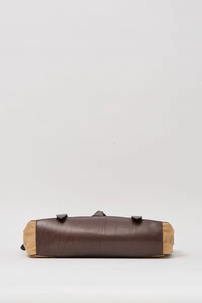 Dries Van Noten Logo Shoulder Bag In Brown