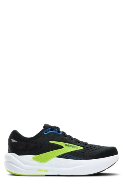 Brooks Wide Width Ghost Max 3 Running Shoe In Black