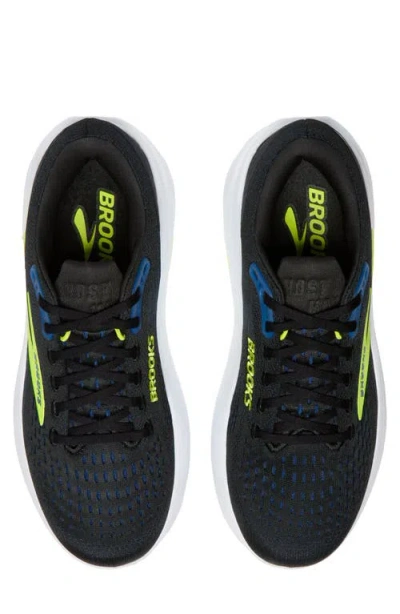 Brooks Wide Width Ghost Max 3 Running Shoe In Black