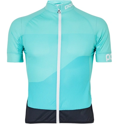 Poc Fondo Light Cycling Jersey In Turquoise