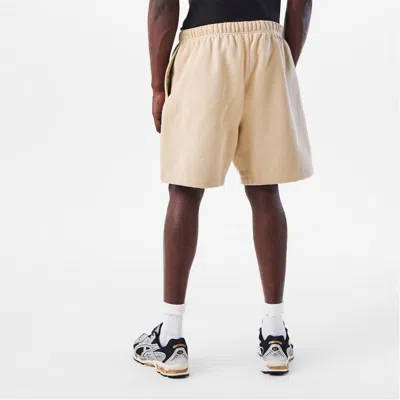 Essentials Logo Patch Shorts In Nude