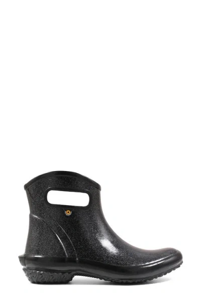 Bogs Glitter Waterproof Rain Boot In Black