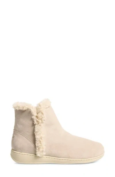 Vionic Unwind Leather Bootie In Neutral