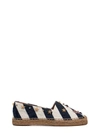 DOLCE & GABBANA Blue/white Striped Brocade Espadrilles,CE0002AG142HW739